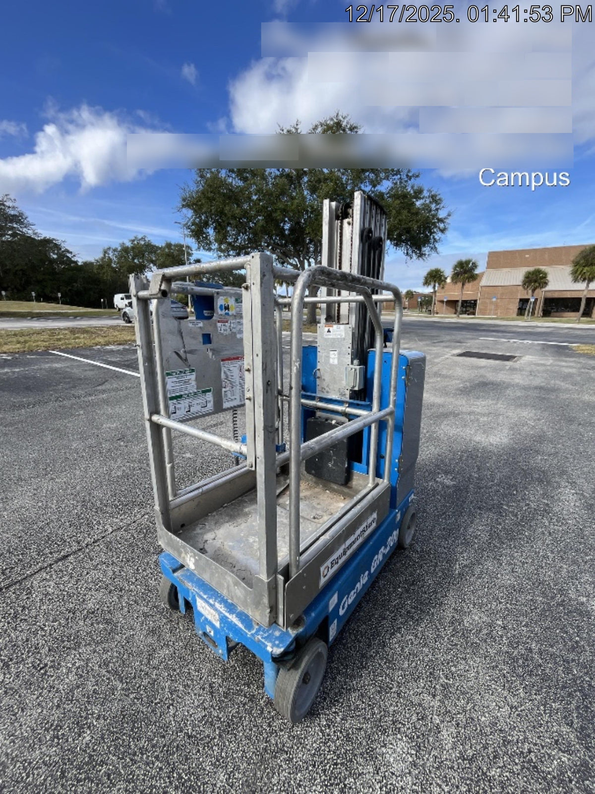 2019 GENIE GR-20