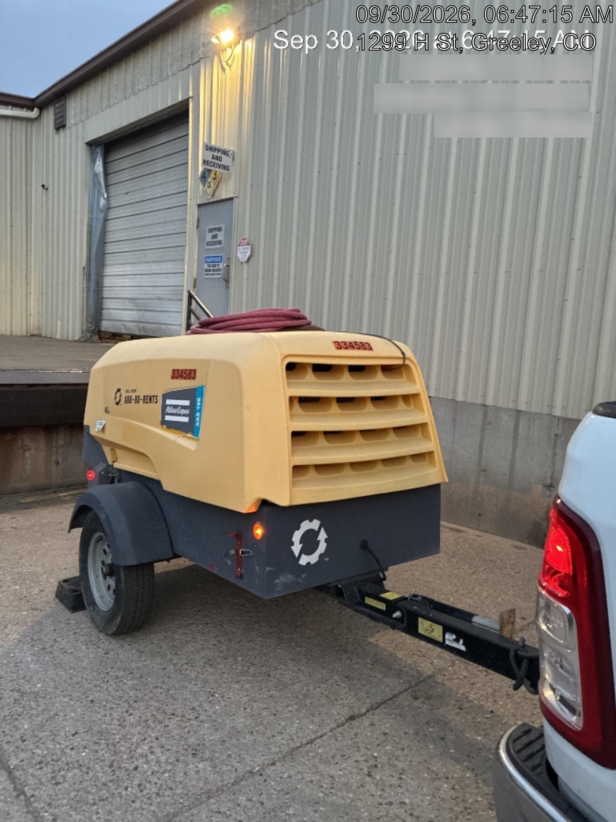 2023 ATLAS COPCO XAS188 CWK