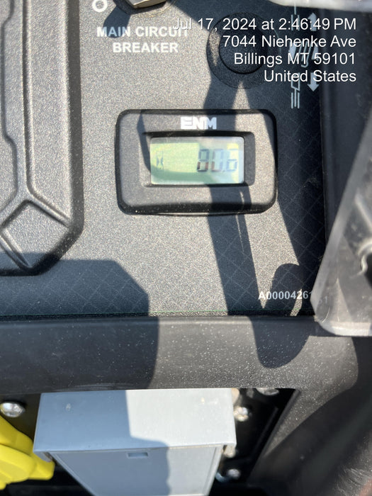 2023 Generac MLT2 Diesel, Flex Switch 120V Input, Powerzone Controller, (4) 320W LED Lights, 4kW Generator, 39.9 Gal Fuel Tank, 2" Ball, T3