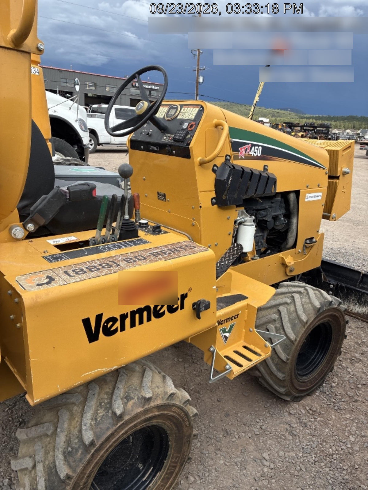 2020 VERMEER RTX450