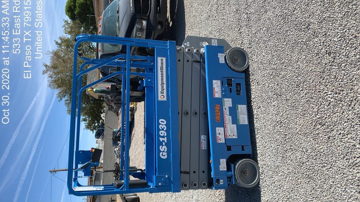 2020 Genie GS-1930 Standard Machine