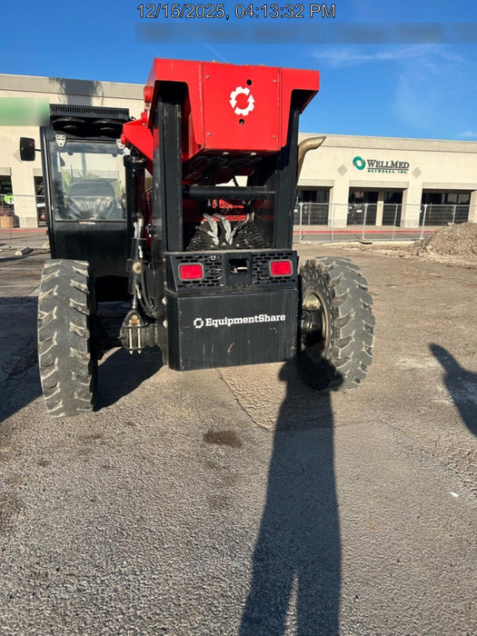 2020 Manitou MTA8044 74hp T4F, Cab/Heat/Air, Cab and Boom LED work lights, Auxiliary Hydraulics, Solid Tires, Amber strobe, Lift Hook w/66" Carriage, 60" Forks