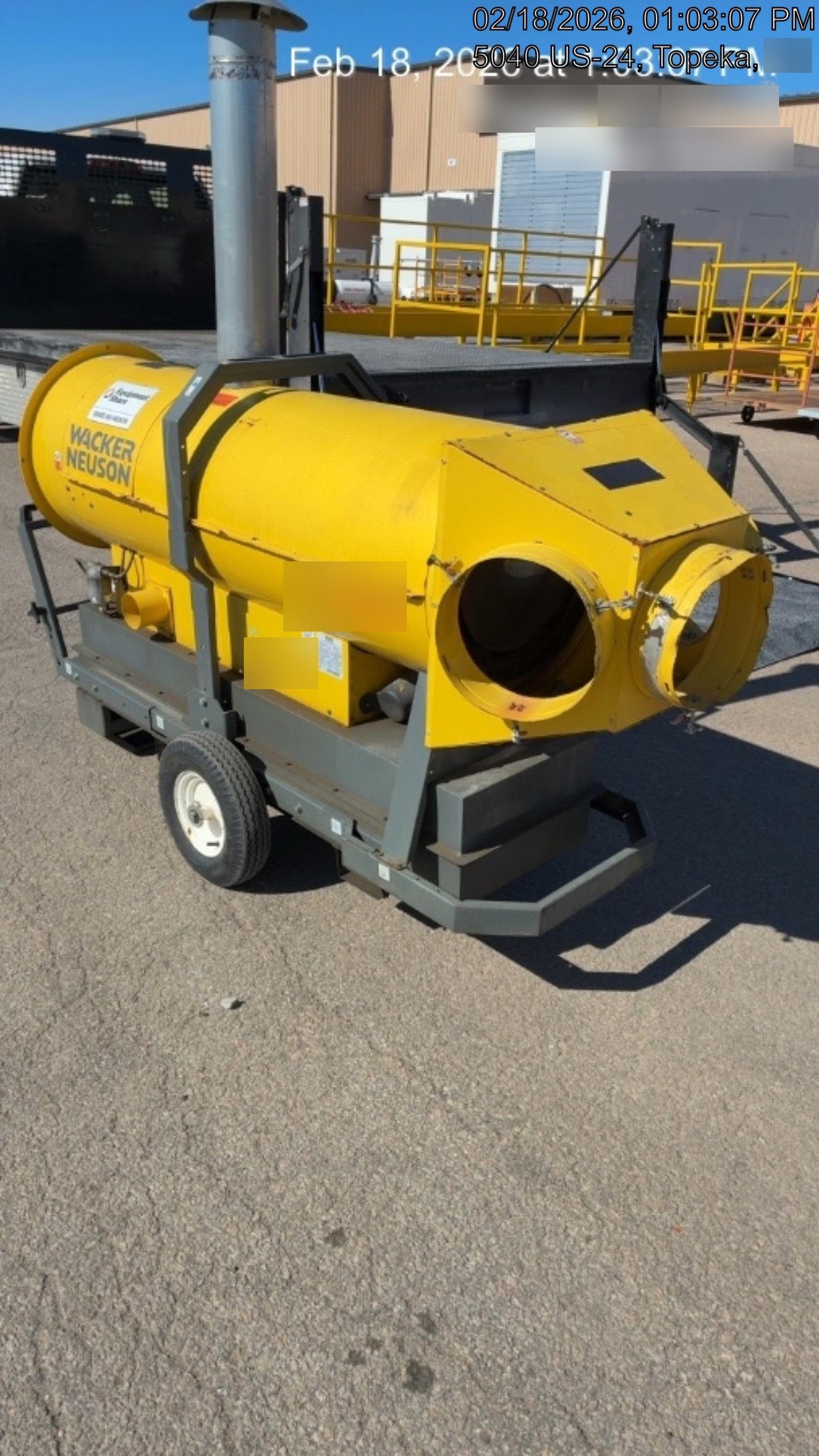 2019 WACKER NEUSON HI400 - DSL