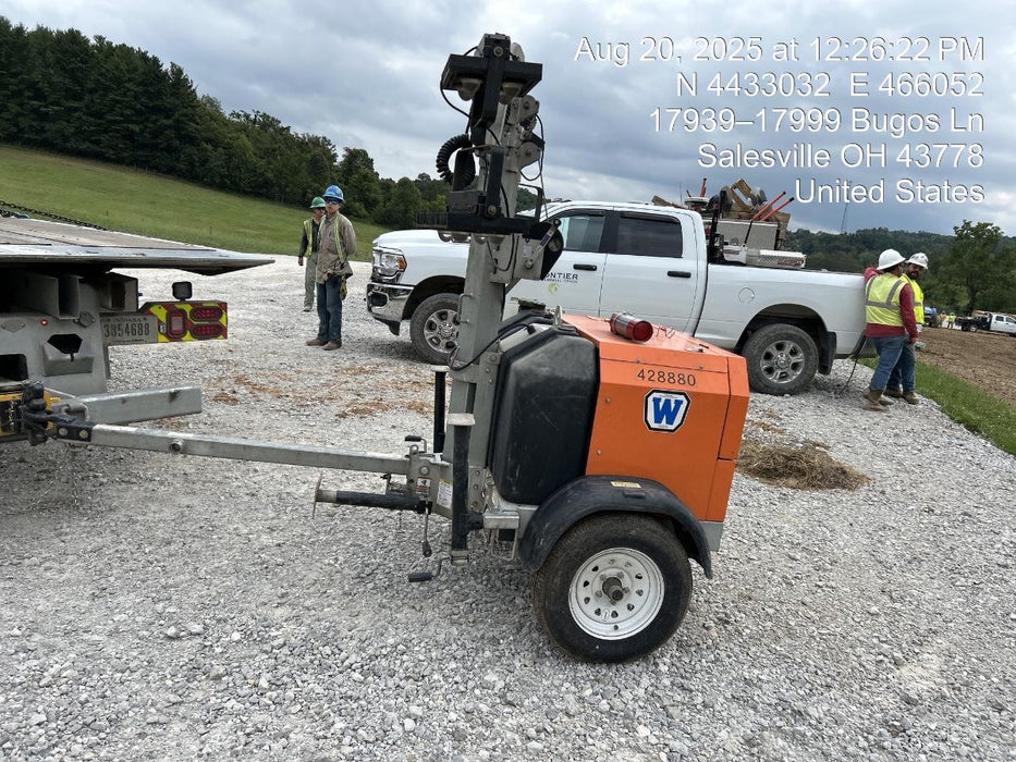 2024 Wanco WLTT-4MM4K Diesel, Deep Sea Controller, Shore Power Plug, Auto Start, (4) 350W LED Floodlights, 4kW Generator, 60 Gal Fuel Tank, 2" Ball, T3