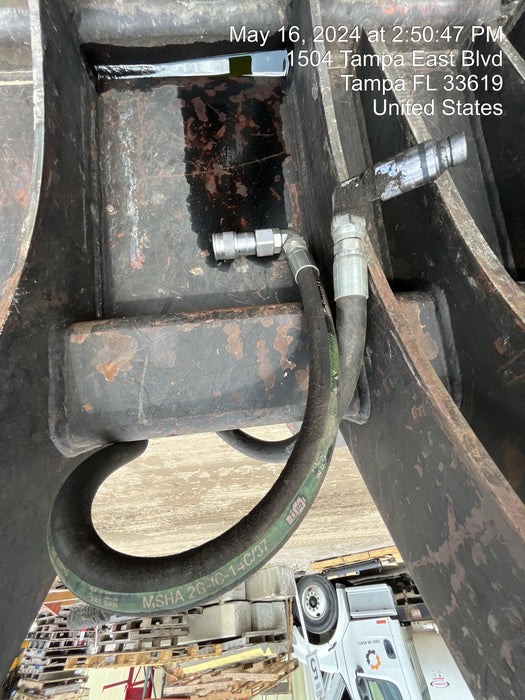 2021 FLECO 120" Grapple Rake - Fleco