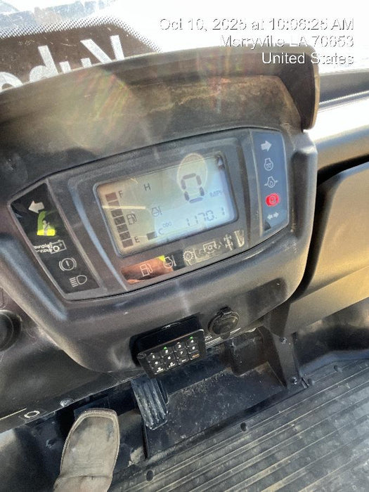 2021 Kubota RTV-X1140W-H Plastic Canopy, Windshield Acrylic Clear, LED Strobe Light, Wire Harness Kit, Back up Alarm