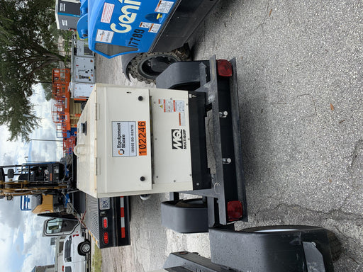 2020 Multiquip DLW400ESA4 400 amp Welder, 14kW, 120/240V, T4F Kubota, Trailer