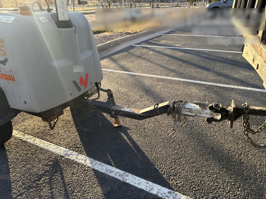 Wacker Neuson LTV6K-MH Wacker Neuson LTV6K Mobile Light Tower w/Fuel Level Sensor Installed