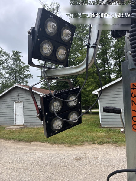 2024 Wanco WLTT-4MM4K Diesel, Deep Sea Controller, Shore Power Plug, Auto Start, (4) 350W LED Floodlights, 4kW Generator, 60 Gal Fuel Tank, 2" Ball, T3
