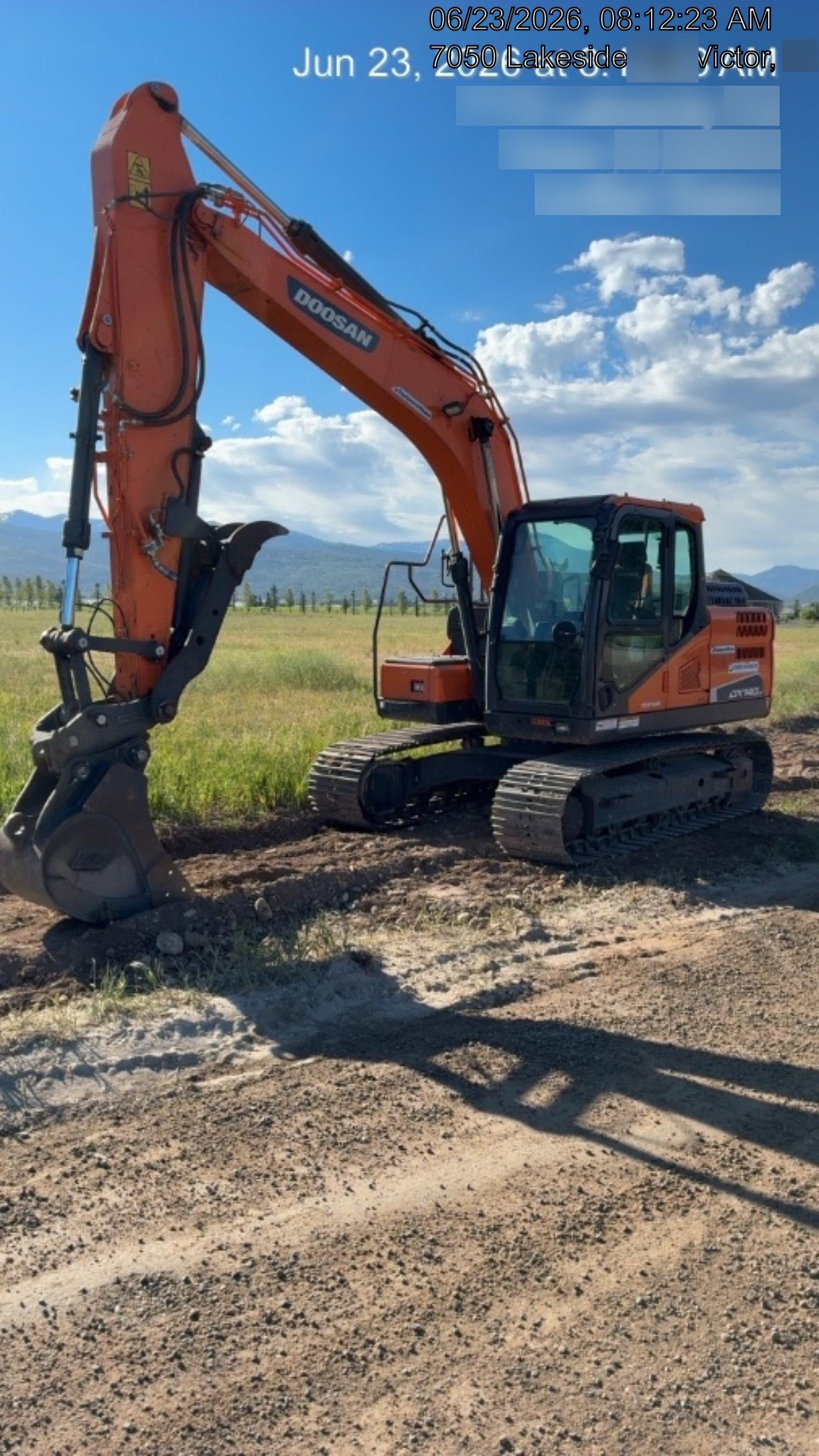2019 DOOSAN DX140LC-5