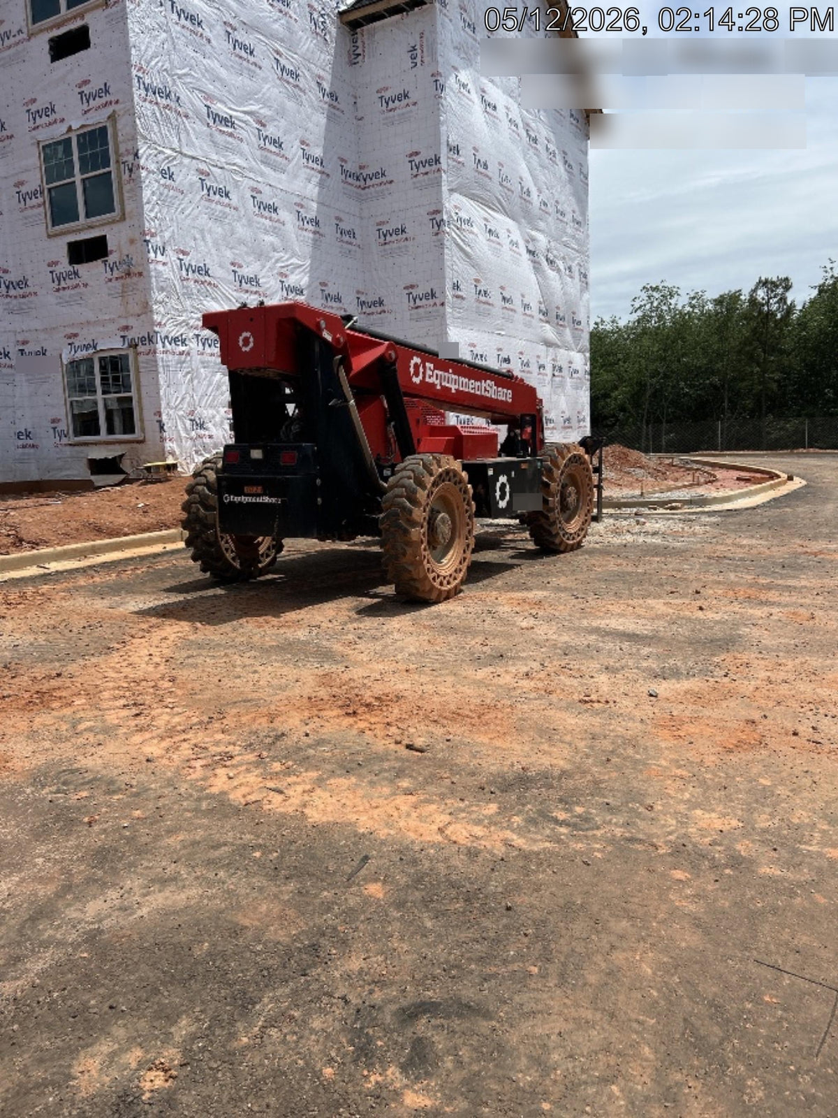 2020 Manitou MTA10055 Canopy, 120 HP, Solid Tires, Work Lights, Lift Hook, Auxiliary Hydraulics w/66" Carriage and 60" Forks
