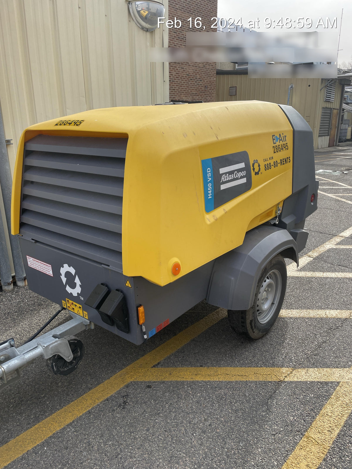 2022 ATLAS COPCO E-AIR H450