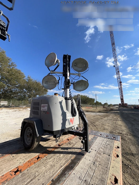 2019 Wacker Neuson LTV6L-MH Wacker Neuson LTV6L Mobile Light Tower w/Fuel Level Sensor Installed