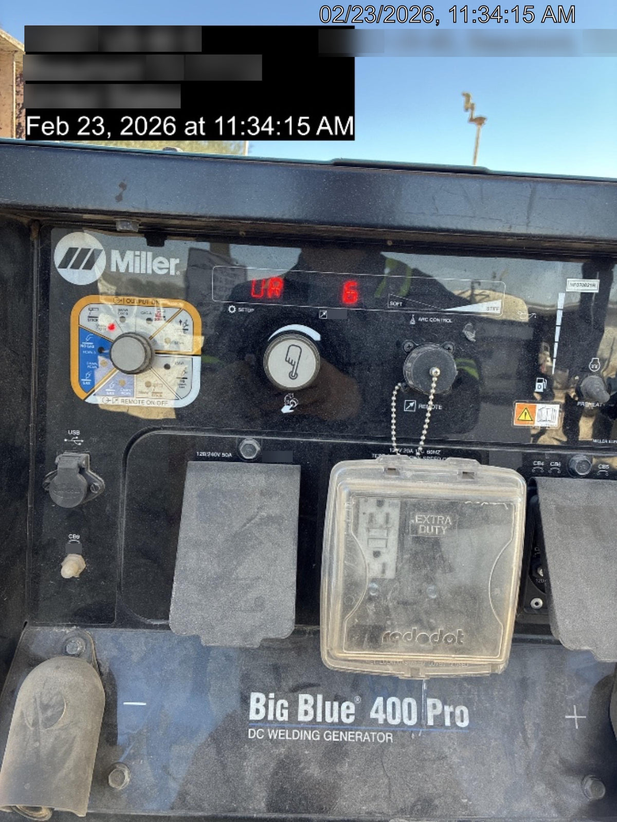 2025 MILLER ELECTRIC BIG BLUE 400