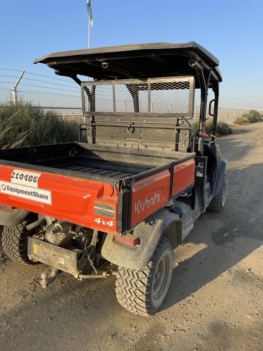 2022 Kubota RTV-X1140W-H Plastic Canopy, Windshield Acrylic Clear, LED Strobe Light, Wire Harness Kit, Back up Alarm