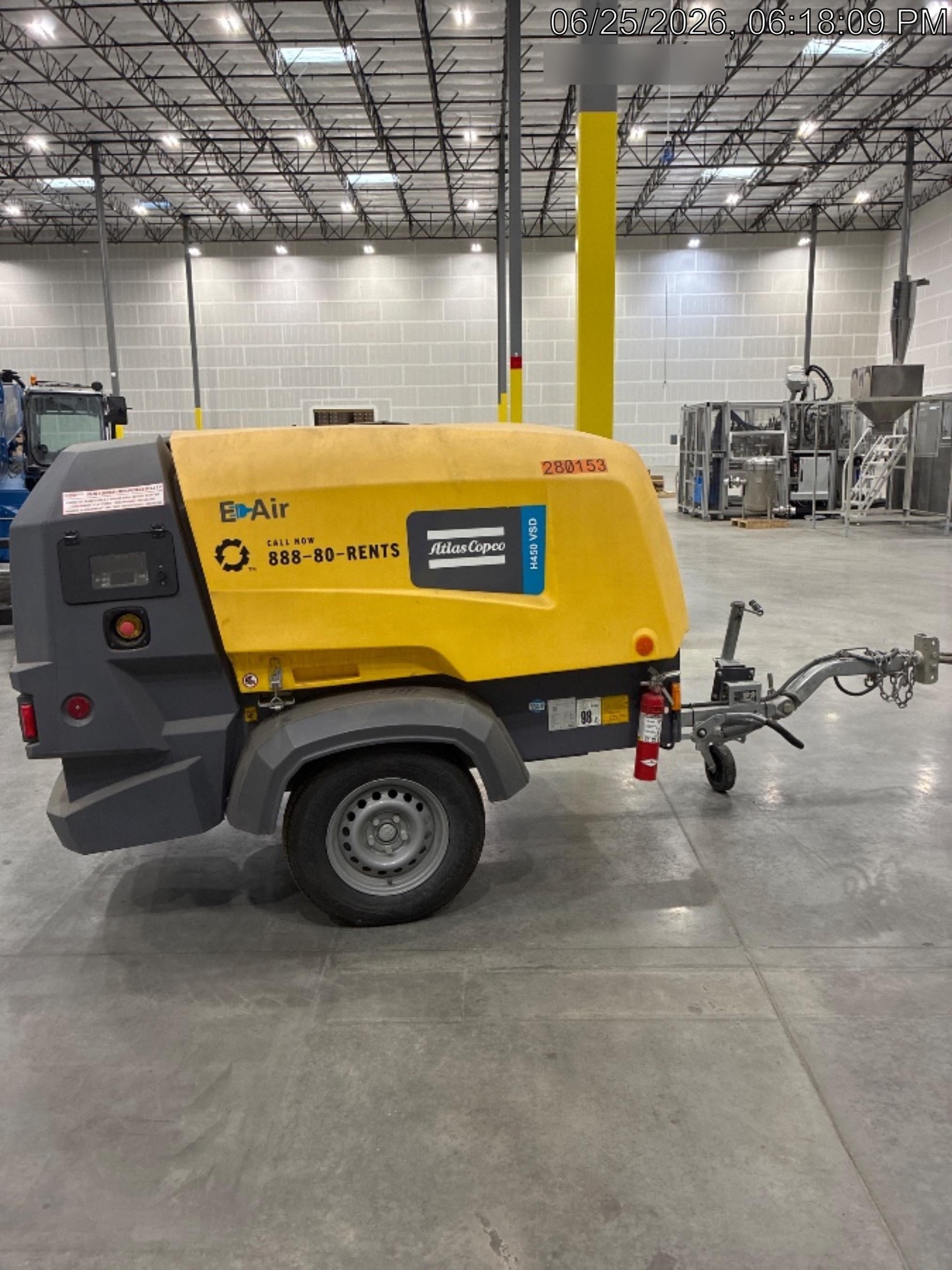 2022 ATLAS COPCO E-AIR H450