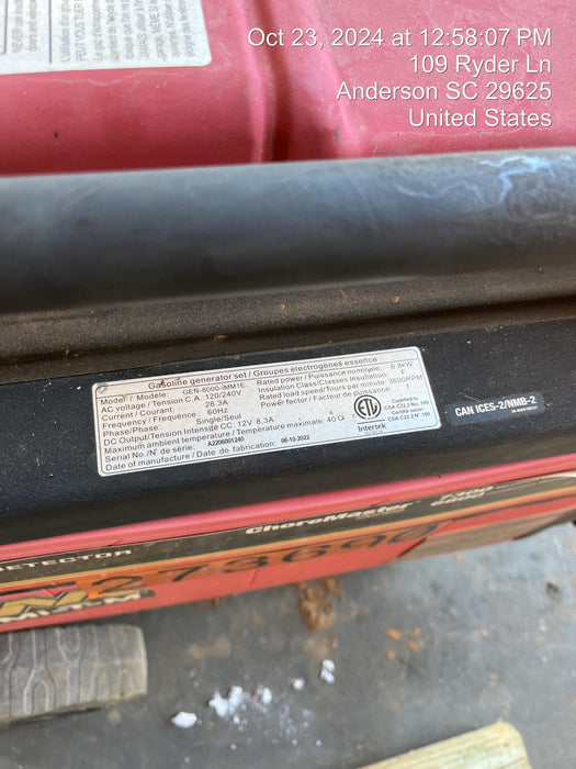 2022 MI-T-M GEN-8000-IMM1E