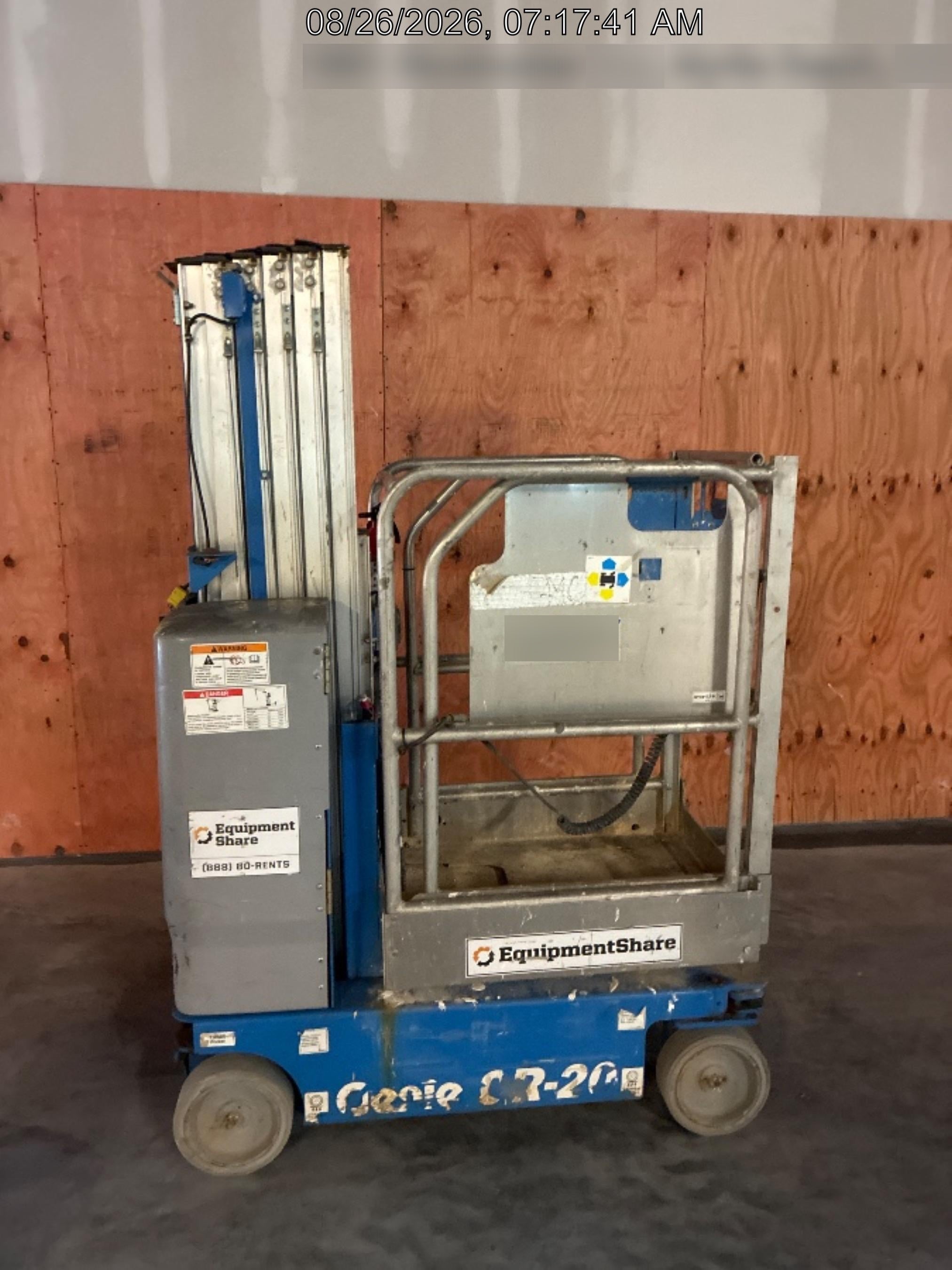 2019 GENIE GR-20