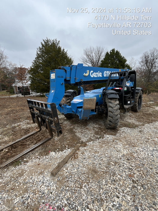 2017 Genie GTH-1056 Genie GTH1056, Solid Tires, 60" carriage, Light Kit, Open ROPS