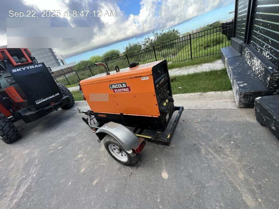 2022 Lincoln Electric LE400 Kubota V1505, Trlr, Cable Rack, Light Kit, ES Decals, T3