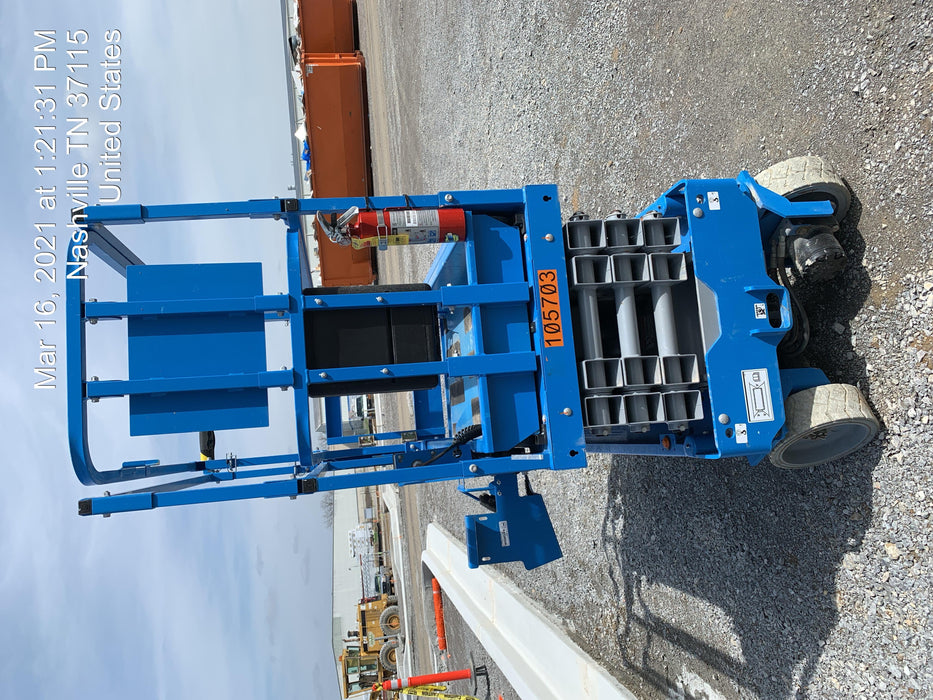 2020 Genie GS-1930 Solid Non Marking Tires, Beacon, Folding rails with half height swing gate