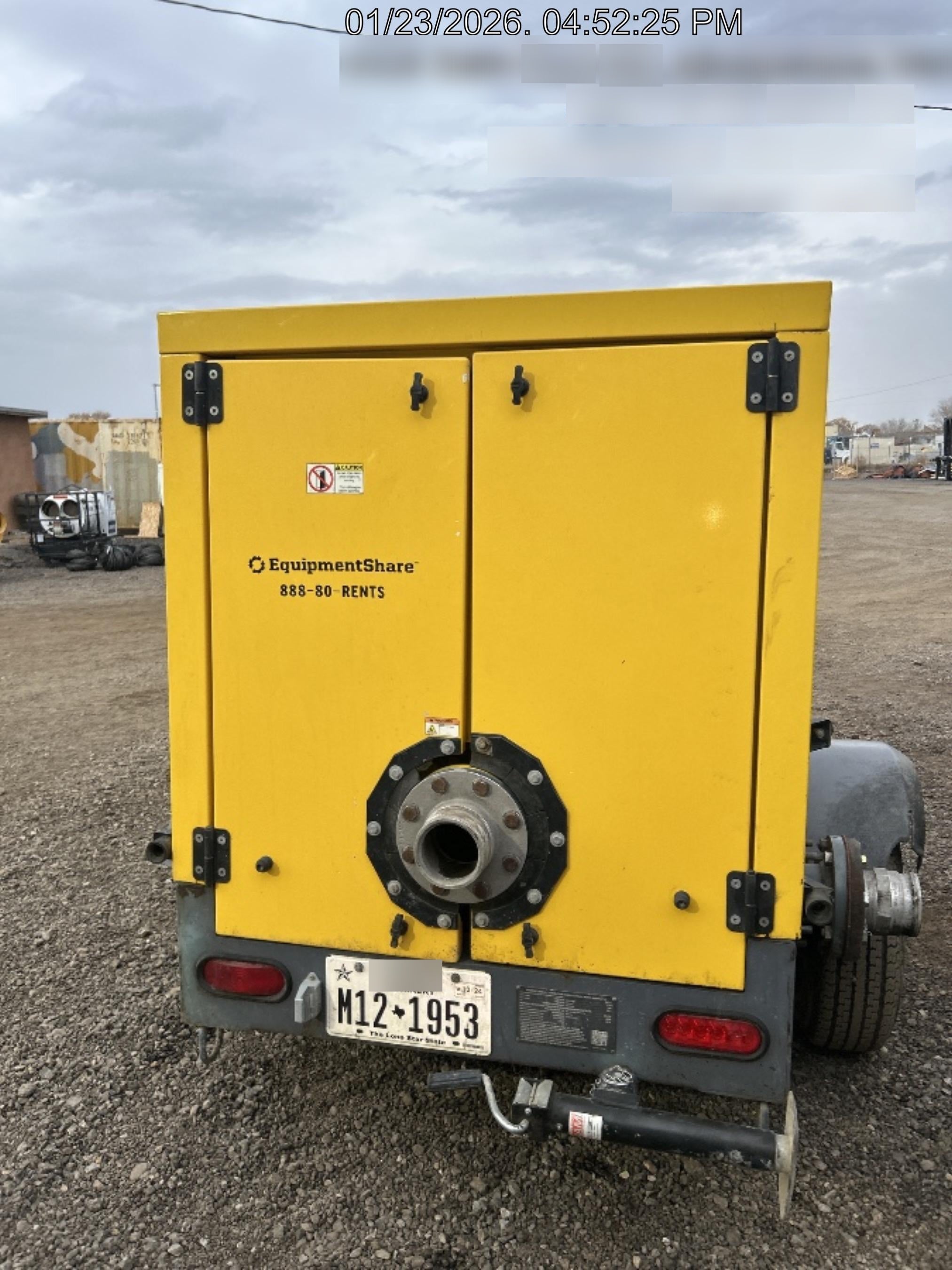 2021 ATLAS COPCO PAS 100 HF CS Enclosed