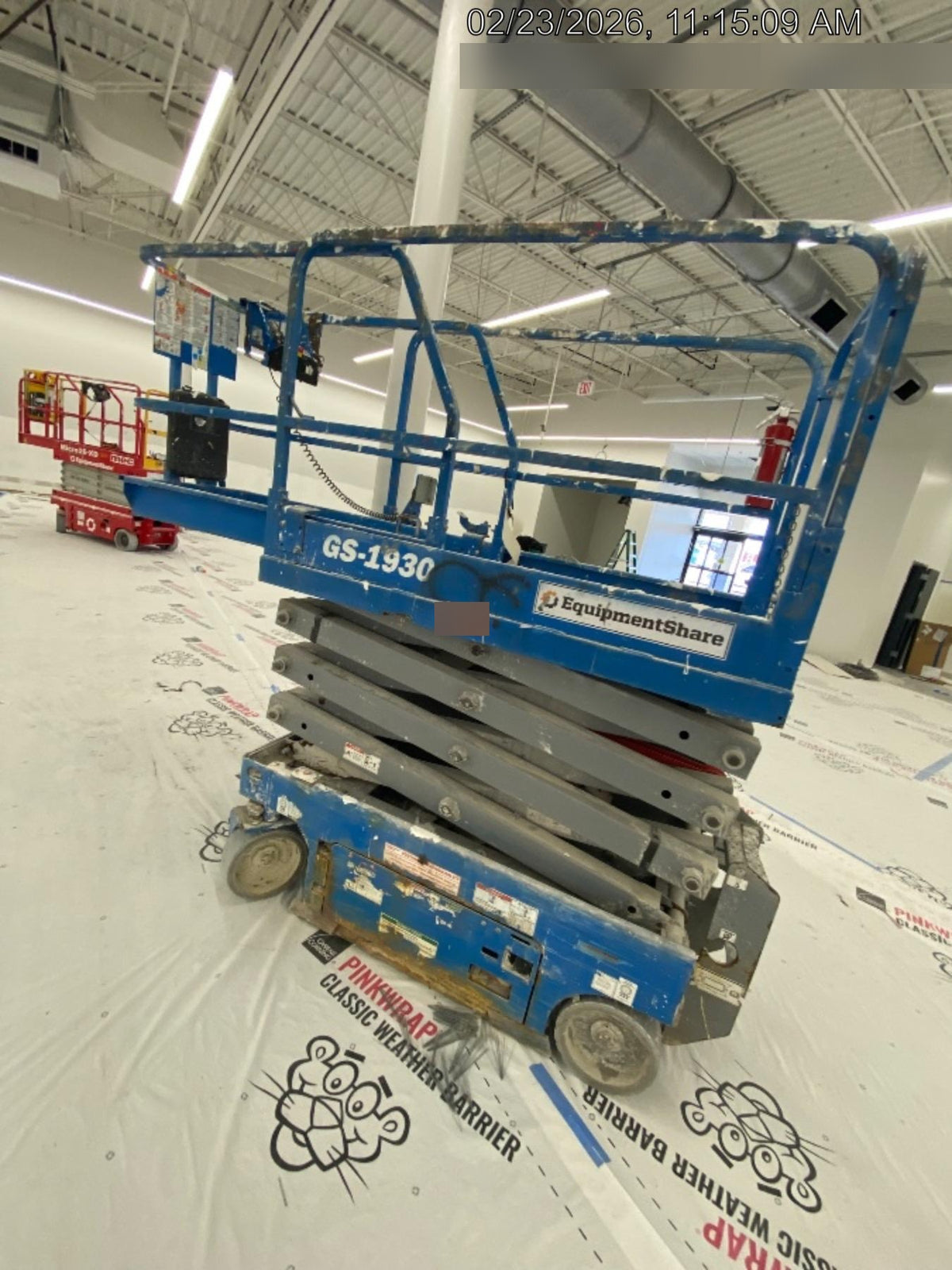 2019 Genie GS-1930 Fixed Rails with Chain Entry