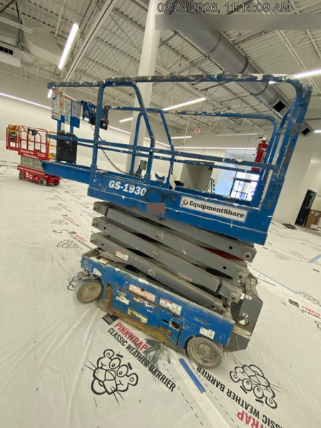 2019 Genie GS-1930 Fixed Rails with Chain Entry