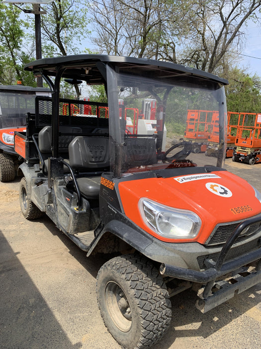 2021 Kubota RTV-X1140W-H Plastic Canopy, Windshield Acrylic Clear, LED Strobe Light, Wire Harness Kit, Back up Alarm