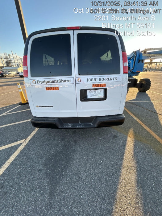 2025 CHEVROLET Express Van - Rental