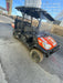 2022 Kubota RTV-X1140W-H Plastic Canopy, Windshield Acrylic Clear, LED Strobe Light, Wire Harness Kit, Back up Alarm
