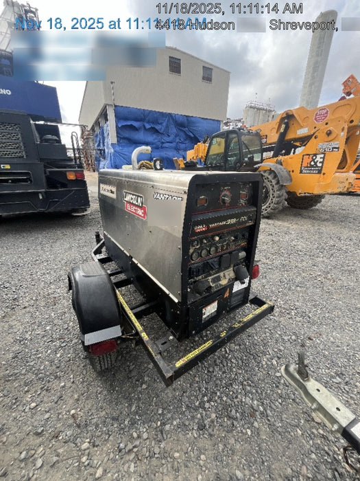 2018 Lincoln Electric Vantage 322 Lincoln Vantage 322 Welder Ready Pak 3 - Vantage 322, Trailer, Fender and light kit, Cable rack