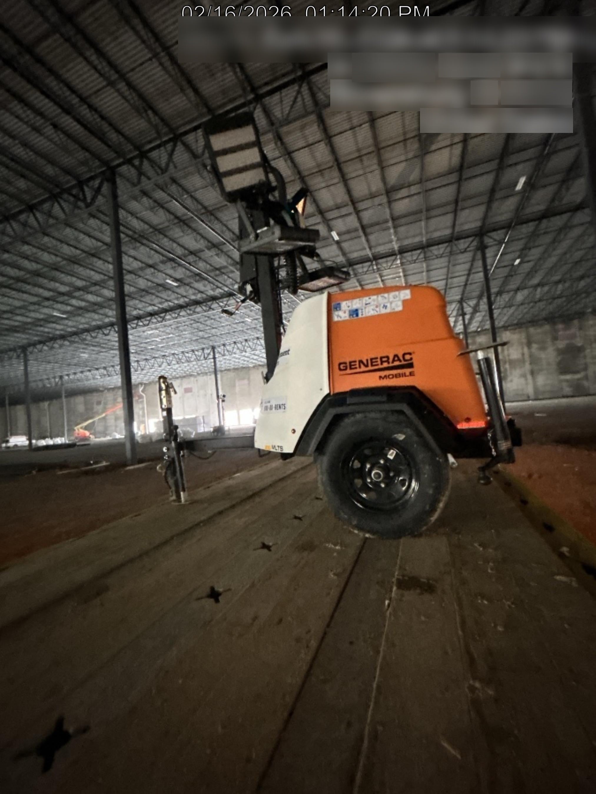 2024 Generac MLT2 Diesel, Flex Switch 120V Input, Powerzone Controller, 
(4) 320W LED Lights, 4kW Generator, 39.9 Gal Fuel Tank, 2" Ball, T3