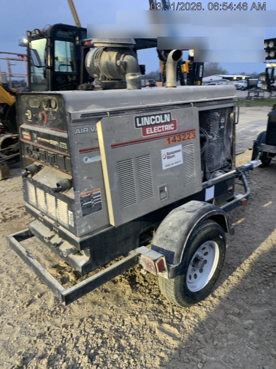 2021 Lincoln Electric Air Vantage 566 Air Vantage 566X Ready Pak 3 (includes trailer, cable rack, fender light kit); no telematics