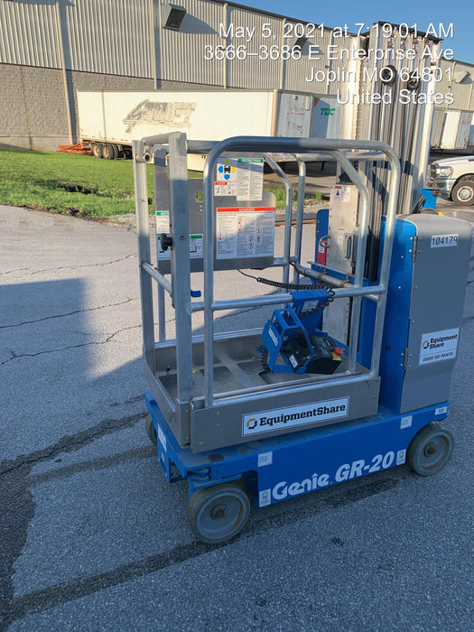 2020 GENIE GR-20