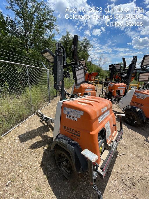 2023 Generac MLT2 Diesel, Flex Switch 120V Input, Powerzone Controller, (4) 320W LED Lights, 4kW Generator, 39.9 Gal Fuel Tank, 2" Ball, T3