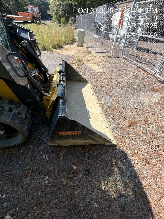 2025 JOHN DEERE 72" Skid Loader Bucket - John Deere C72