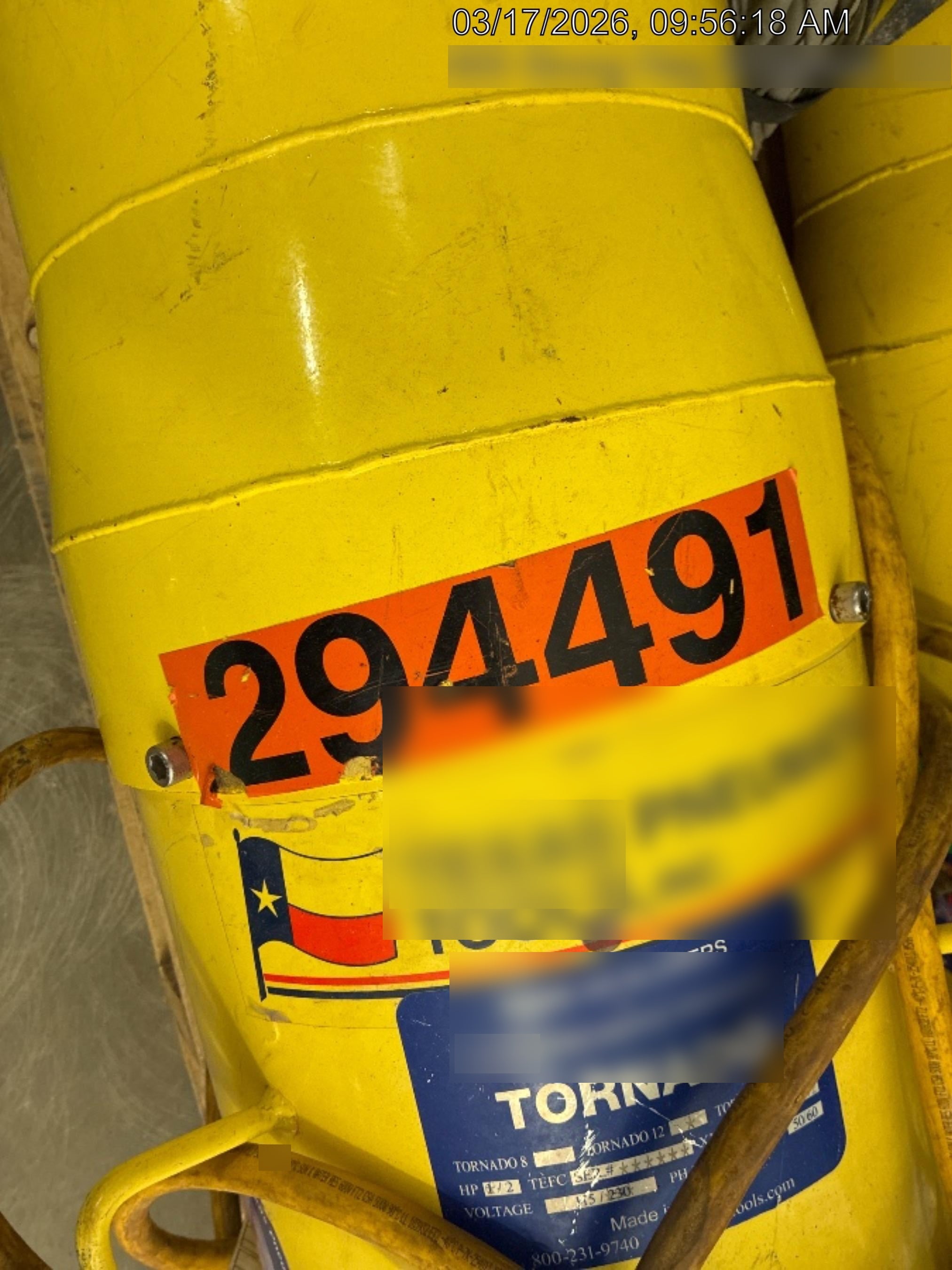 2022 TEXAS PNEUMATIC TOOLS, INC. TB-12-EXP