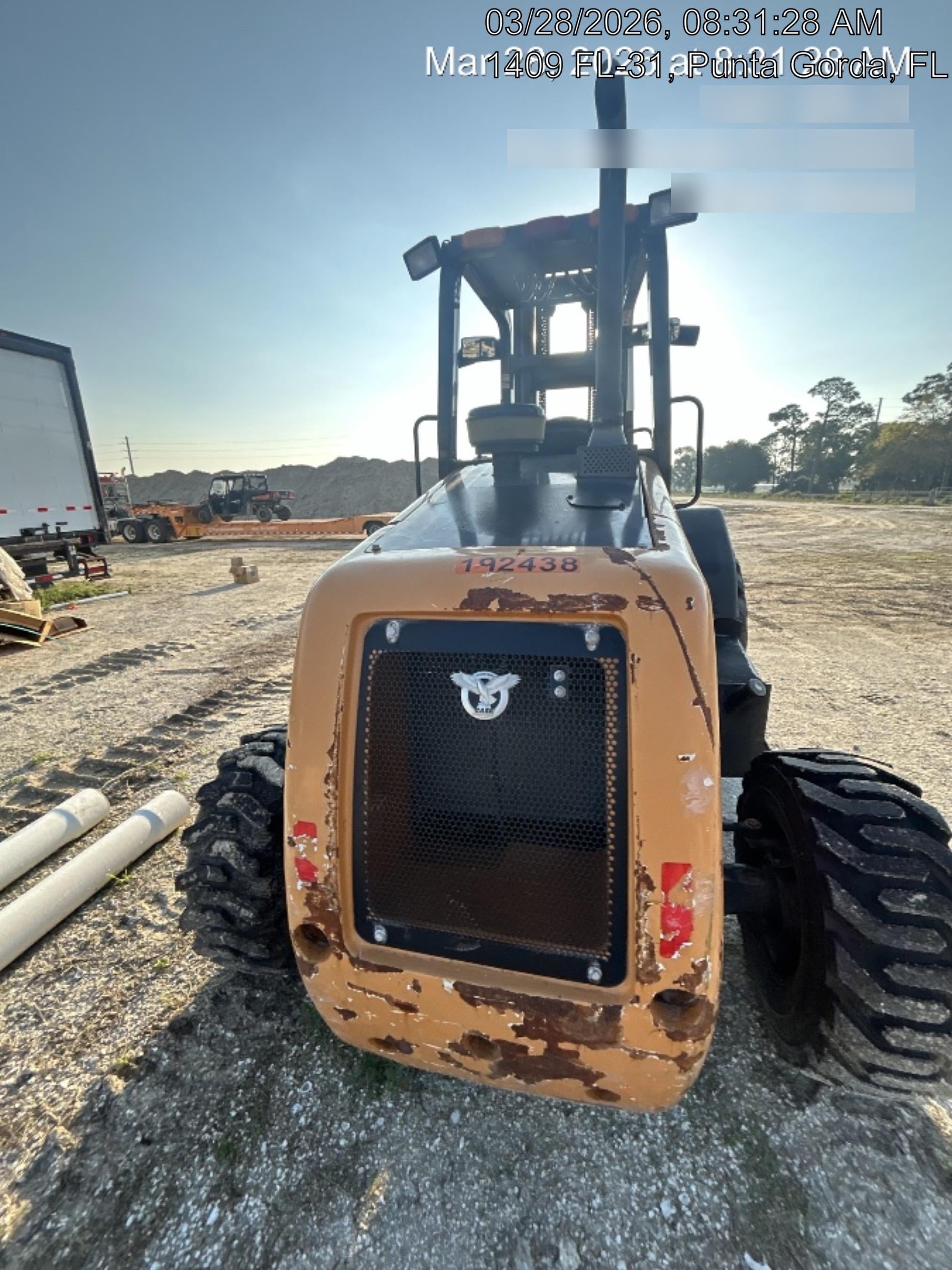 2018 CASE 586H