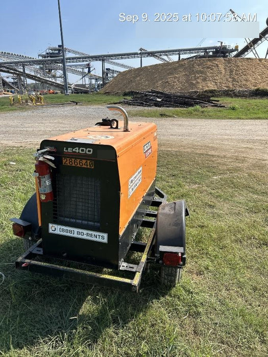 2022 Lincoln Electric LE400 Kubota V1505, Trlr, Cable Rack, Light Kit, ES Decals, T3