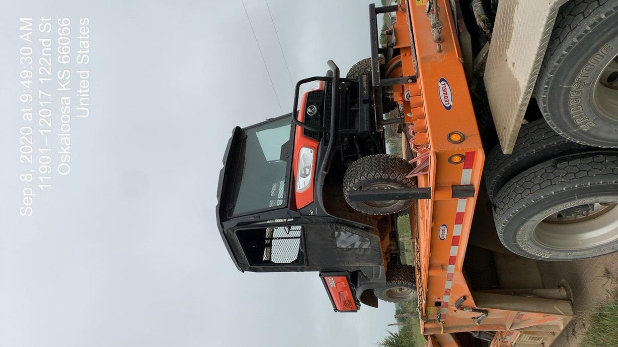 2019 Kubota RTV-X900 4wd Utility Cart, 2 Seat, Diesel, LED Strobe, Windshield Tempered Glass, Plastic Canopy, Wire Harness Kit, Backup Alarm