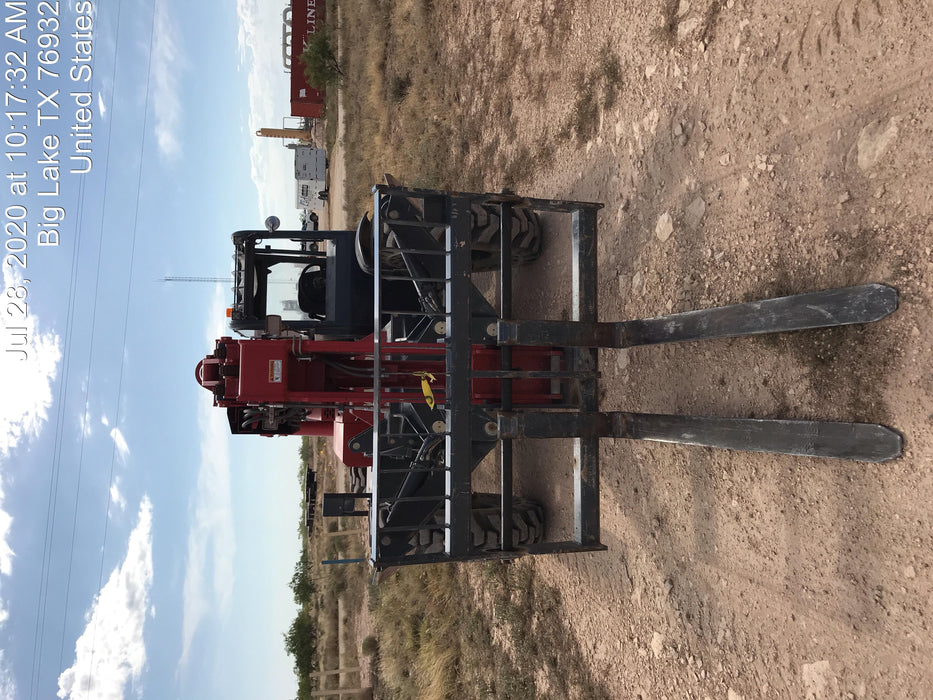 2018 Manitou MTA10055 Manitou MTA10055 - Canopy, Worklights, Beacon, 66" Carriage, 60" Forks, Solid Tires, Aux Hydraulics
