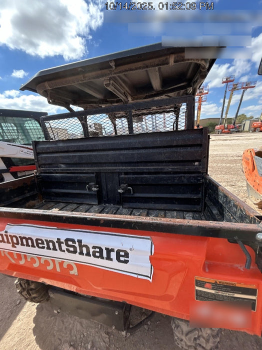 2022 Kubota RTV-X1140W-H Plastic Canopy, Windshield Acrylic Clear, LED Strobe Light, Wire Harness Kit, Back up Alarm