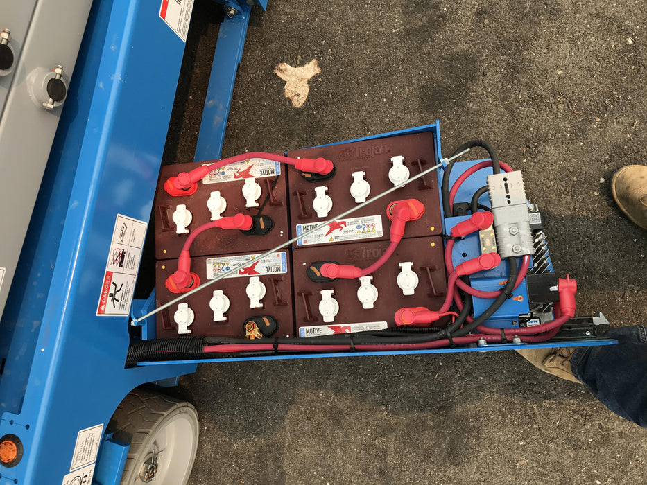 2020 Genie GS-1930 Solid Non Marking Tires, Beacon, Folding rails with half height swing gate, 800W Inverter