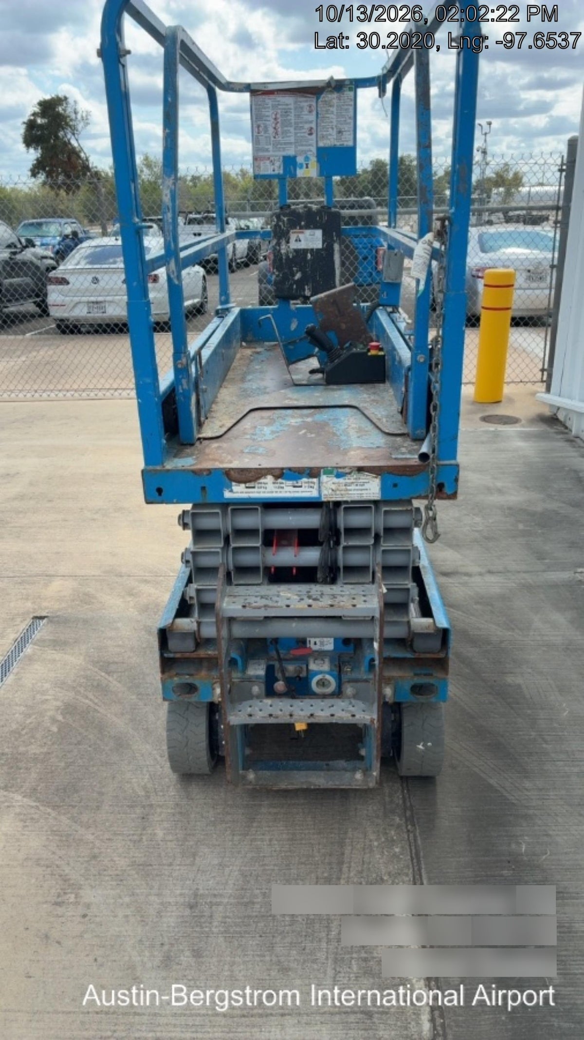 2019 Genie GS-1930 Fixed Rails with Chain Entry
