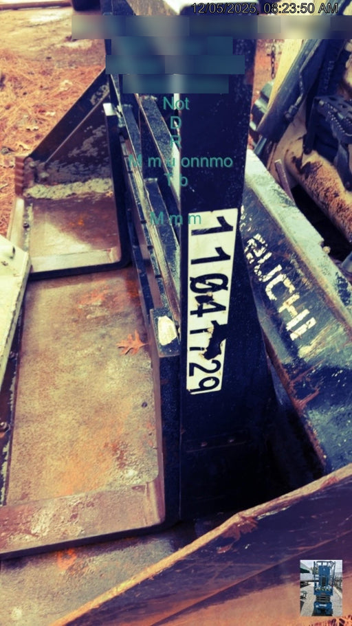 2020 MBD 48" Pallet Fork Frame