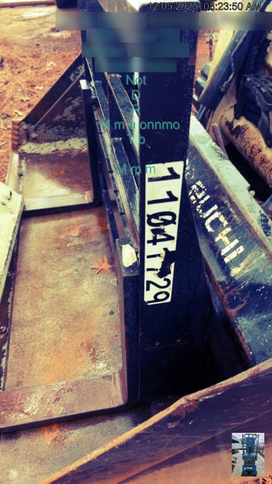 2020 MBD 48" Pallet Fork Frame