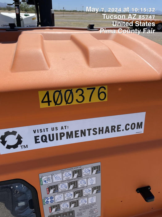 2024 Generac MLT2 Diesel, Flex Switch 120V Input, Powerzone Controller, 
(4) 320W LED Lights, 4kW Generator, 39.9 Gal Fuel Tank, 2" Ball, T3