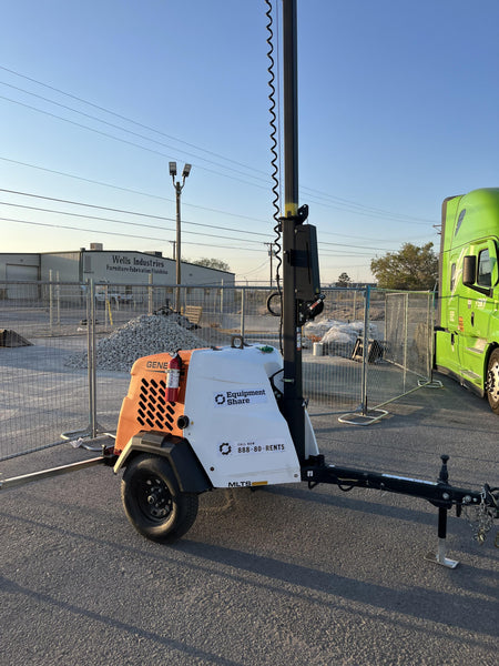 2024 Generac MLT2 Diesel, Flex Switch 120V Input, Powerzone Controller, 
(4) 320W LED Lights, 4kW Generator, 39.9 Gal Fuel Tank, 2" Ball, T3