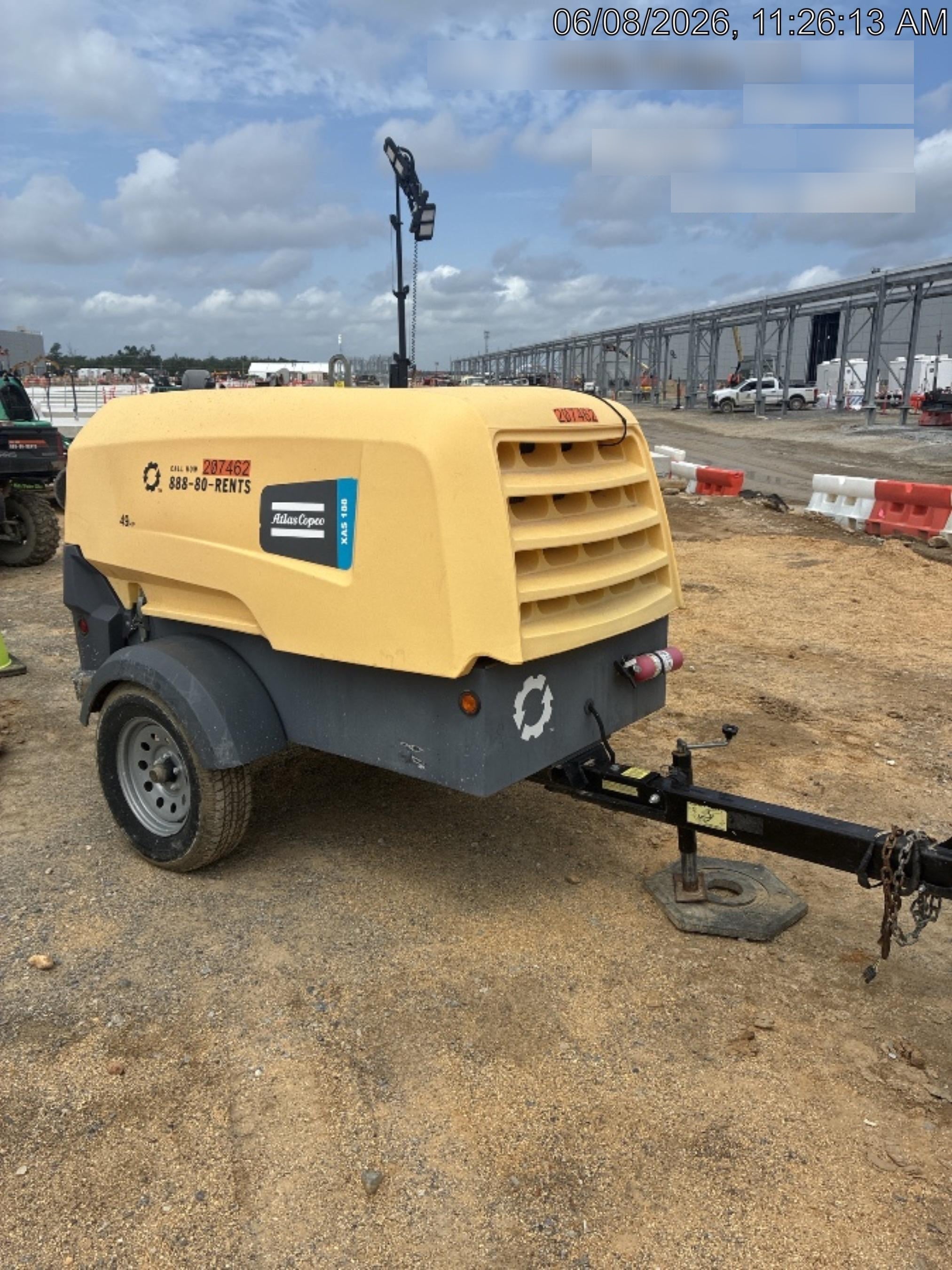 2022 ATLAS COPCO XAS188 CWK
